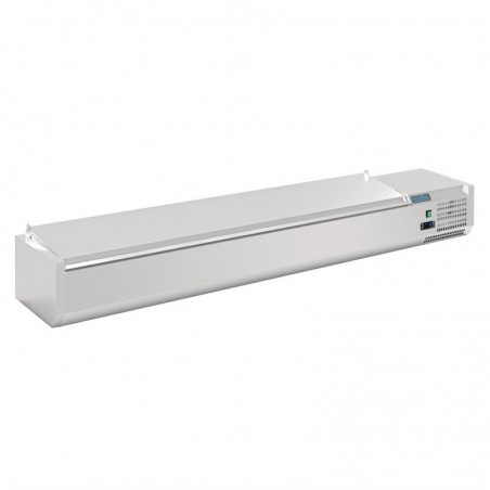 Comprar Vitrina frigorífica con tapa Polar G 10 x 1/4GN FA857 en Pepebar