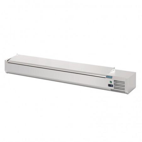 Comprar Vitrina frigorífica con tapa Polar G 10 x 1/4GN FA857 en Pepebar
