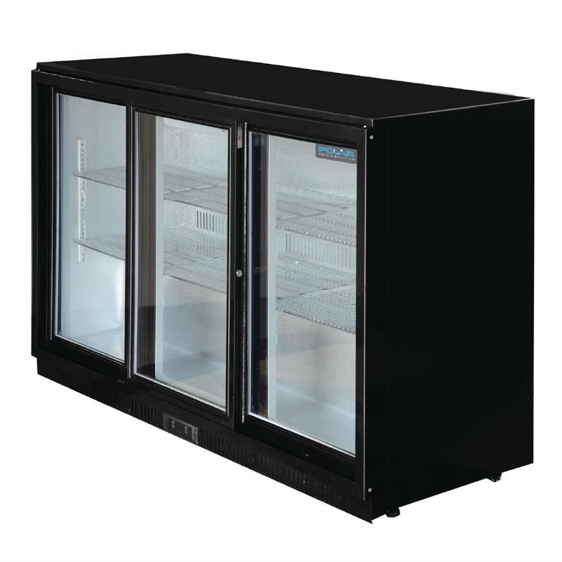 Comprar Botellero frigorífico con puertas correderas 330 litros Polar G-Serie GL006 en Pepebar