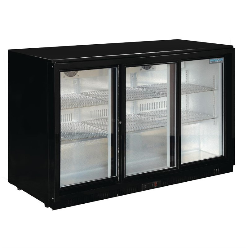 Comprar Botellero frigorífico con puertas correderas 330 litros Polar G-Serie GL006 en Pepebar