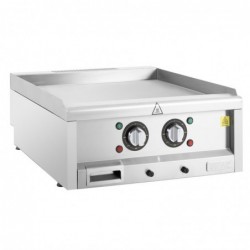 Plancha eléctrica de zona dual Buffalo 600 Serie 600mm CU475