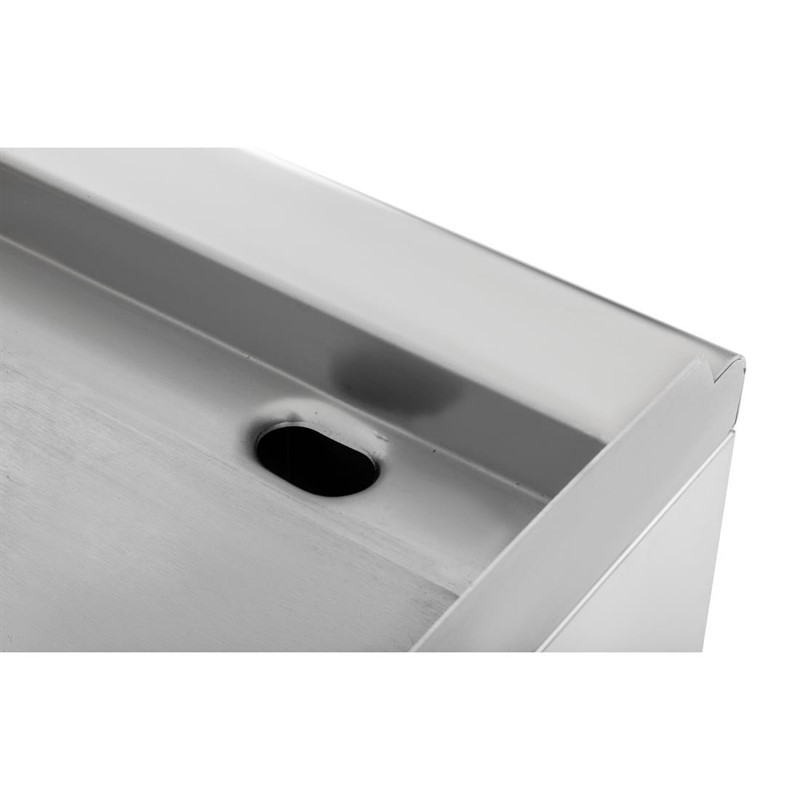 Comprar Plancha eléctrica de zona dual Buffalo 600 Serie 600mm CU475 en Pepebar