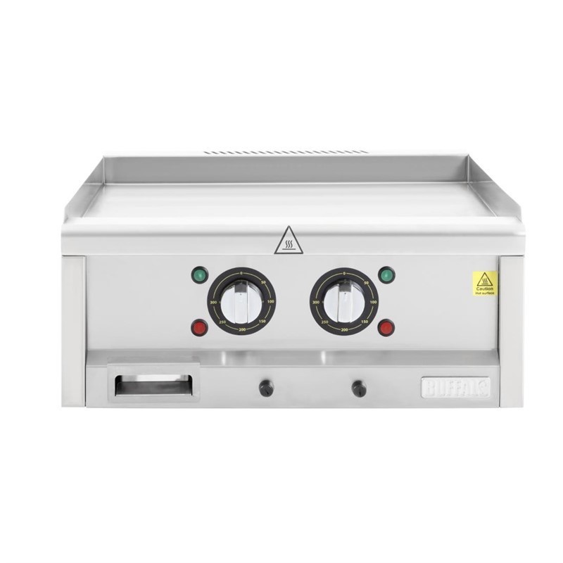 Comprar Plancha eléctrica de zona dual Buffalo 600 Serie 600mm CU475 en Pepebar