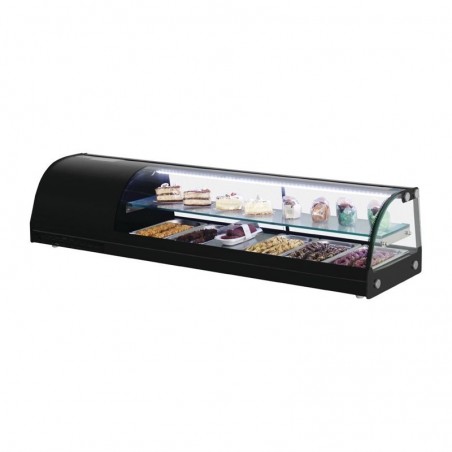 Vitrina refrigerada con estante Serie G 1500mm Polar DA540 Comprar Vitrina refrigerada con estante Serie G 1500mm Polar DA540 en Pepebar