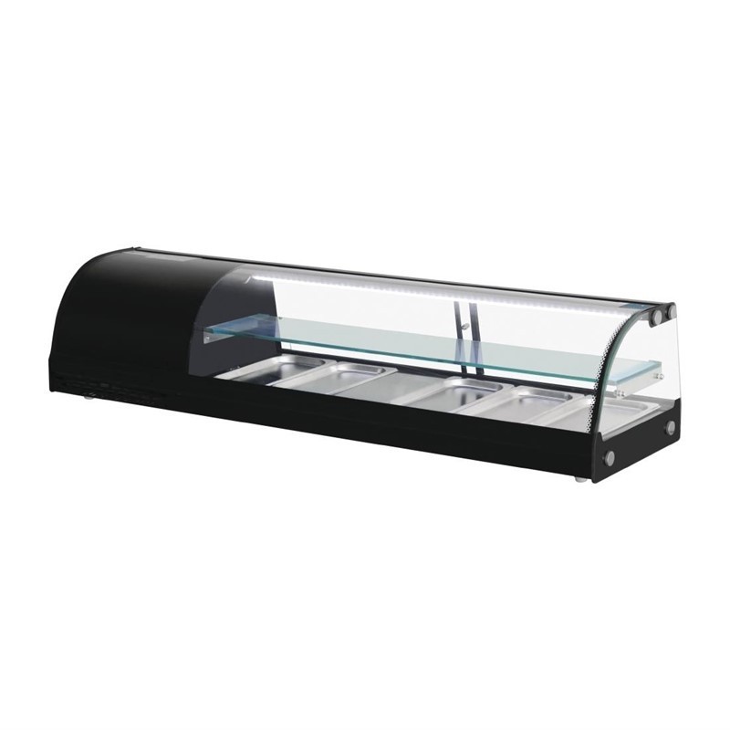 Vitrina refrigerada con estante Serie G 1500mm Polar DA540 Comprar Vitrina refrigerada con estante Serie G 1500mm Polar DA540 en Pepebar
