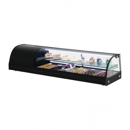Vitrina refrigerada con estante Serie G 1500mm Polar DA540 Comprar Vitrina refrigerada con estante Serie G 1500mm Polar DA540 en Pepebar