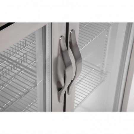 Comprar Botellero con puertas Abatibles de Acero Inoxidable Polar G-Serie 208 litros GL008 en Pepebar