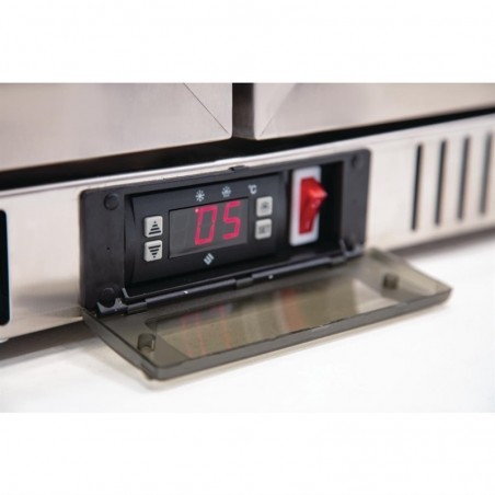Comprar Botellero con puertas Abatibles de Acero Inoxidable Polar G-Serie 208 litros GL008 en Pepebar