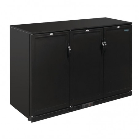 Comprar Botellero triple puerta opaca de 900mm G-Serie Polar 330 litros negro GL017 en Pepebar