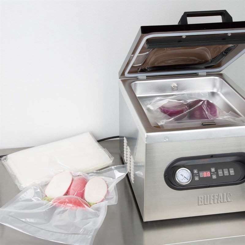 Comprar Máquina de envasado al vacío de cámara de 9 litros Buffalo DK208 en Pepebar
