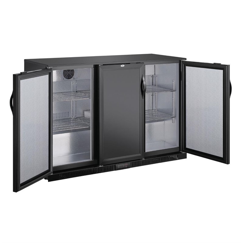 Comprar Botellero triple puerta opaca Polar G-Serie 320 litros GE999 en Pepebar