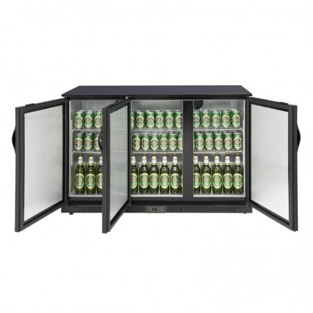 Comprar Botellero triple puerta opaca Polar G-Serie 320 litros GE999 en Pepebar