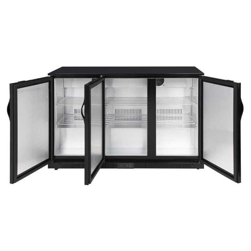 Comprar Botellero triple puerta opaca Polar G-Serie 320 litros GE999 en Pepebar