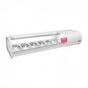 Vitrina refrigerada Polar Serie G para 6 cubetas GN 1/3 CP728