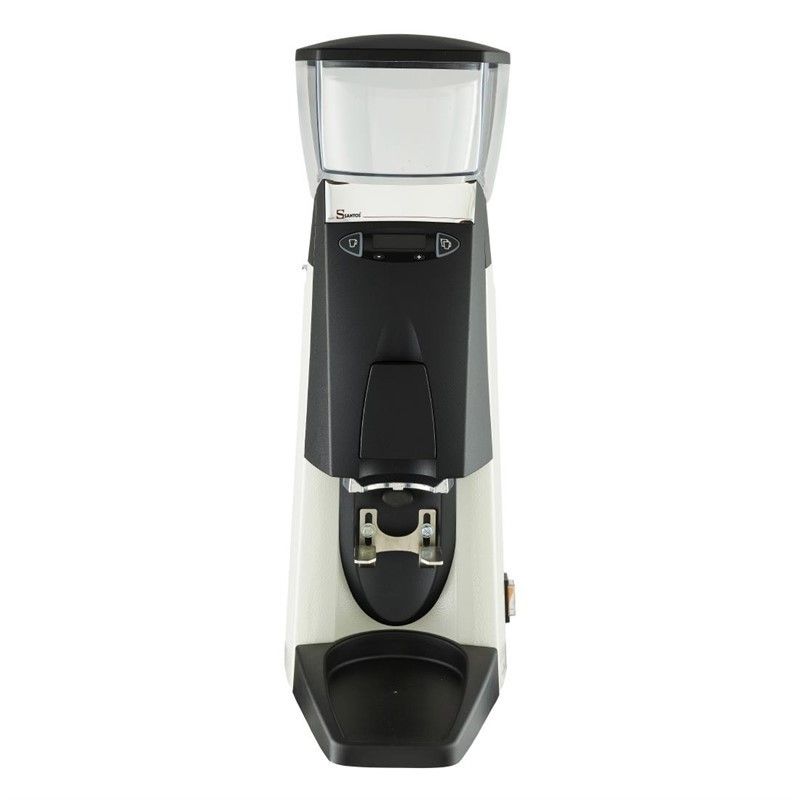 Comprar Molinillo de café espresso silencioso Barista blanco Santos 55WA CP768 en Pepebar