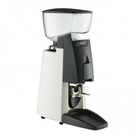 Comprar Molinillo de café espresso silencioso Barista blanco Santos 55WA CP768 en Pepebar