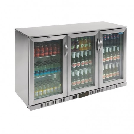 Comprar Botellero Puertas Abatibles Acero Inoxidable Polar G-Serie 33 litros GL009 en Pepebar