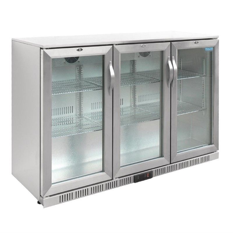 Comprar Botellero Puertas Abatibles Acero Inoxidable Polar G-Serie 33 litros GL009 en Pepebar