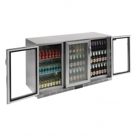 Comprar Botellero Puertas Abatibles Acero Inoxidable Polar G-Serie 33 litros GL009 en Pepebar