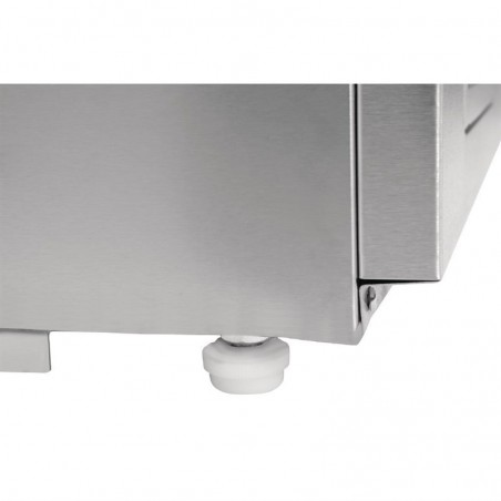 Comprar Mostrador refrigerado para preparación de pizza 2 puertas con protector de cristal Polar G-Serie 256 litros GH266 en Pepebar