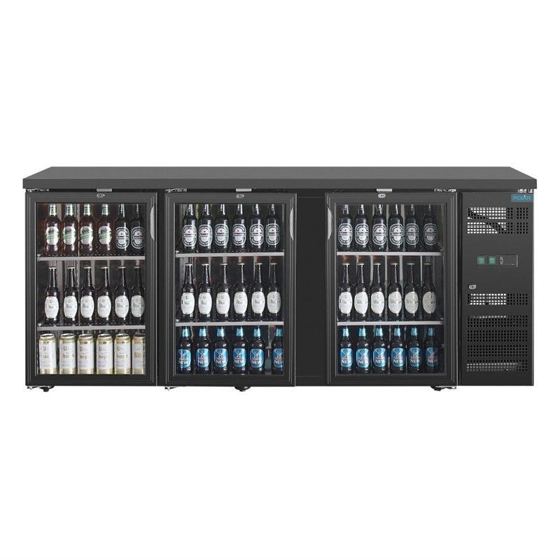 Comprar Botellero 3 puertas 355 litros Polar U-Serie UA022 en Pepebar