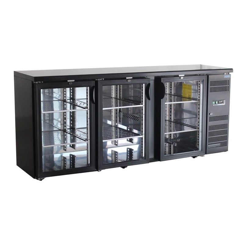 Comprar Botellero 3 puertas 355 litros Polar U-Serie UA022 en Pepebar