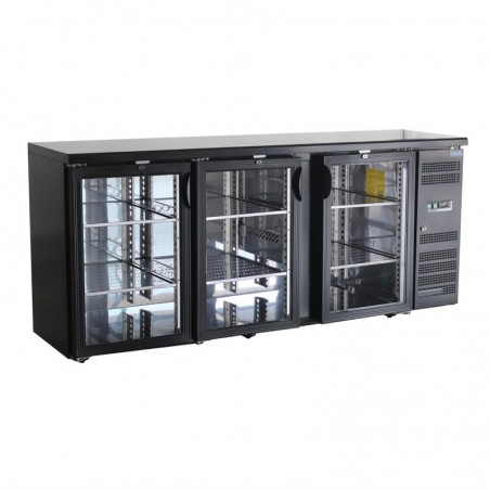 Comprar Botellero 3 puertas 355 litros Polar U-Serie UA022 en Pepebar