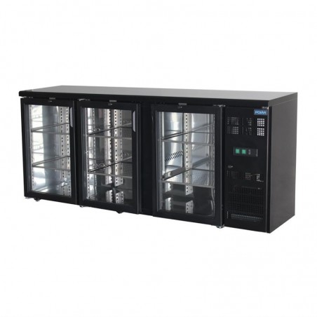 Comprar Botellero 3 puertas 355 litros Polar U-Serie UA022 en Pepebar