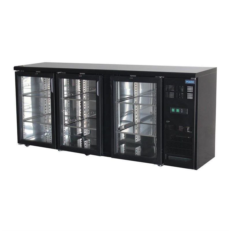Comprar Botellero 3 puertas 355 litros Polar U-Serie UA022 en Pepebar