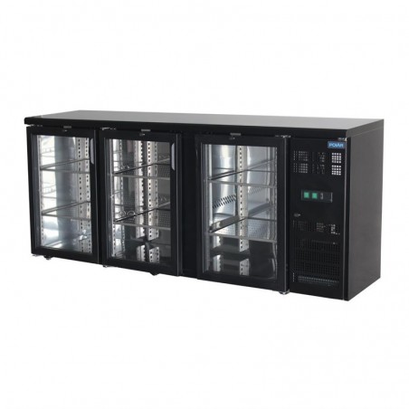 Comprar Botellero 3 puertas 355 litros Polar U-Serie UA022 en Pepebar