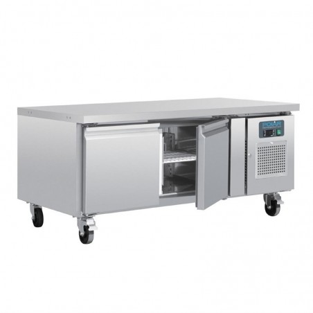 Comprar Bajo mostrador refrigerado 1/1 GN 2 puertas con Ruedas Serie U Polar DA462 en Pepebar