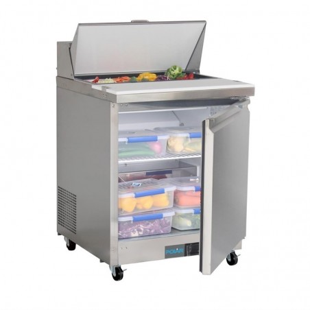 Comprar Saladette Mega Top una puerta serie U 154 litros Polar UA009 en Pepebar