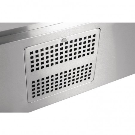 Comprar Saladette preparación de pizzas 3 puertas con cristal protector Polar G-Serie 436 litros GH267 en Pepebar