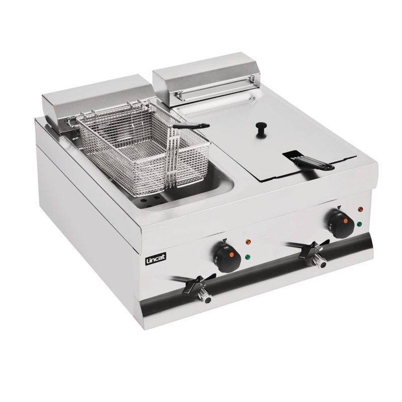 Comprar Freidora doble eléctrica Silverlink 600 Lincat DF66 J537 en Pepebar