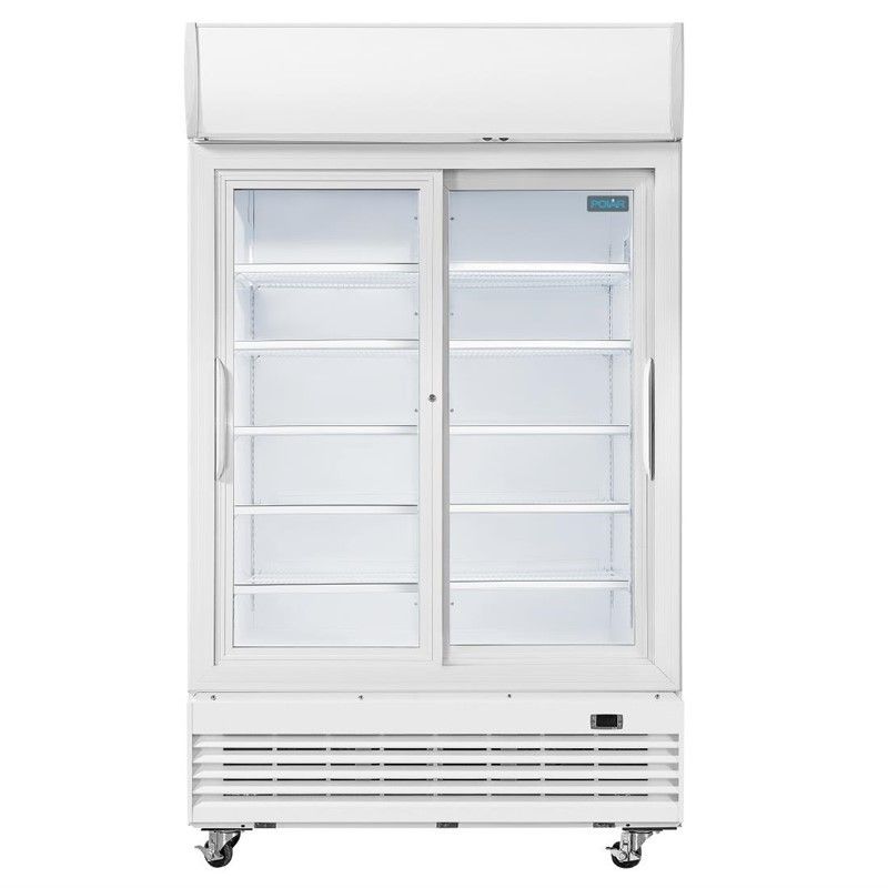 Nevera expositora con luz y puertas correderas Polar G-Serie 950 litros GE581 Comprar Nevera expositora con luz y puertas correderas Polar G-Serie 950 litros GE581 en Pepebar