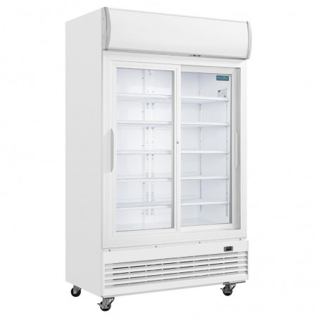 Nevera expositora con luz y puertas correderas Polar G-Serie 950 litros GE581 Comprar Nevera expositora con luz y puertas correderas Polar G-Serie 950 litros GE581 en Pepebar
