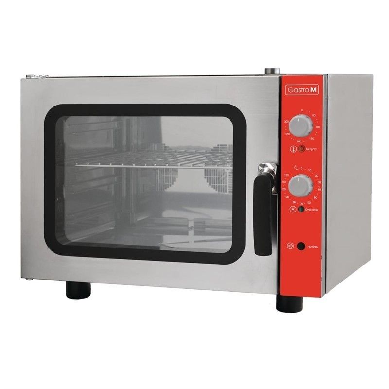 Comprar Horno de convección con humidificador 4 x GN2/3 Gastro M GR201 en Pepebar