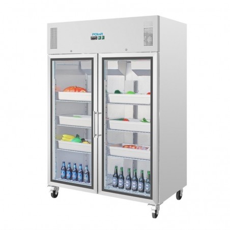 Nevera expositora dos puertas Serie G 1200 litros Polar CW198 Comprar Nevera expositora dos puertas Serie G 1200 litros Polar CW198 en Pepebar