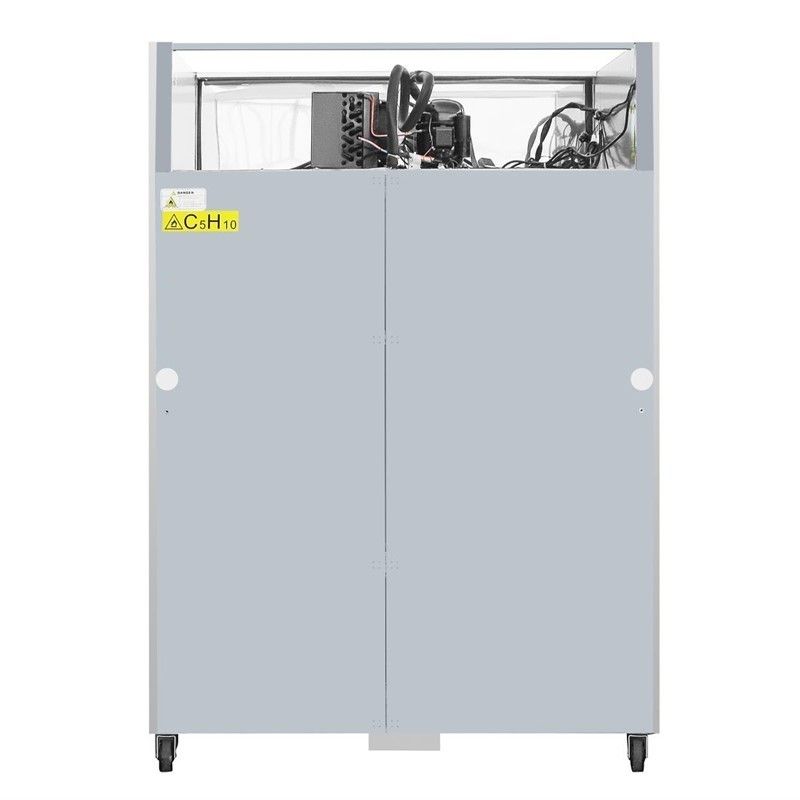 Nevera expositora dos puertas Serie G 1200 litros Polar CW198 Comprar Nevera expositora dos puertas Serie G 1200 litros Polar CW198 en Pepebar