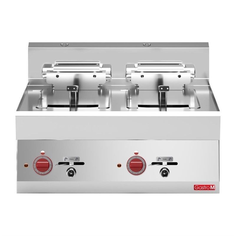 Comprar Freidora eléctrica doble 10+10 litros Gastro M 65/70 FRE GL922 en Pepebar