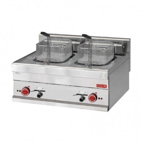 Comprar Freidora eléctrica doble 10+10 litros Gastro M 65/70 FRE GL922 en Pepebar