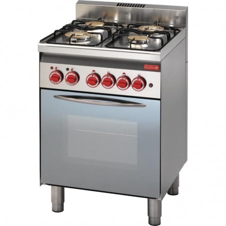 Comprar Cocina gas 4 quemadores y horno convección Gastro M 60/60GFGE GN013 en Pepebar