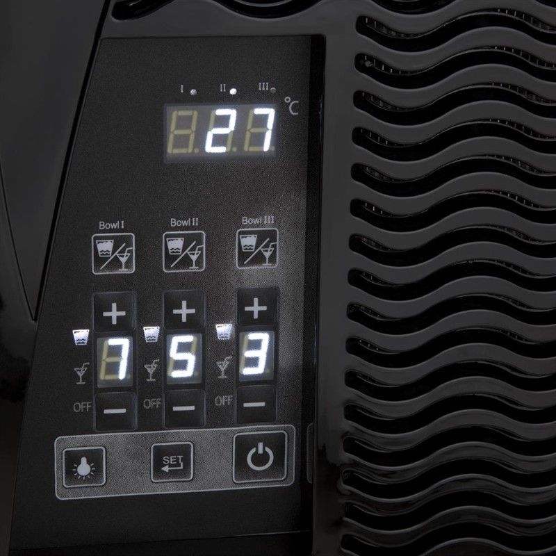 Comprar Máquina para granizados 3 depósitos de 12 litros G-Serie Polar DB843 en Pepebar