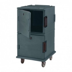 Carro térmico gris 2 compartimentos Camcart Ultra UPC1600 Cambro CJ651 - Pepebar Carro térmico gris 2 compartimentos Camcart Ultra UPC1600 Cambro CJ651