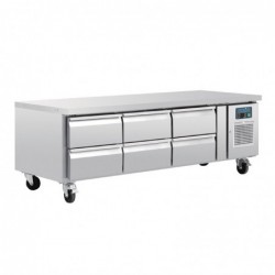 Mesa fría 6 cajones GN 1/1 Serie U Polar DA465