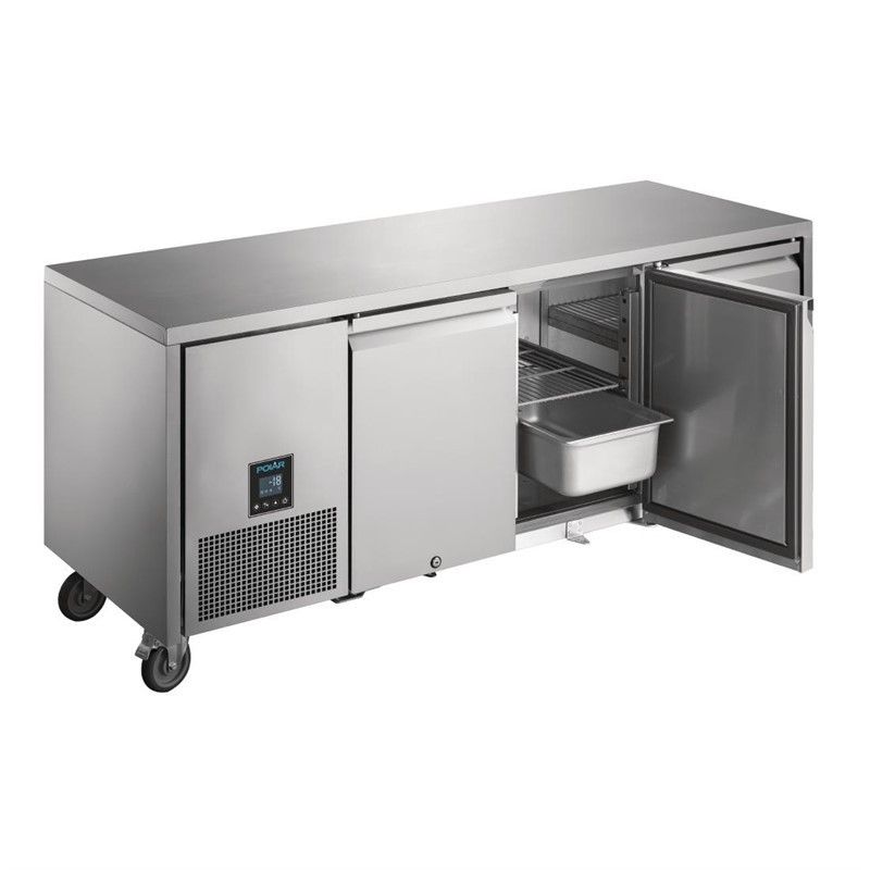 Comprar Congelador mostrador 420 litros tres puertas Premium U-Serie Polar UA008 en Pepebar