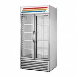 Refrigerador expositor 2 puertas 991 litros True CW389 - Pepebar Refrigerador expositor 2 puertas 991 litros True CW389 - Catálogo Nevera expositora