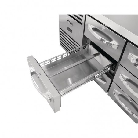 Comprar Mesa fría 9 cajones 147 litros True FB015 en Pepebar