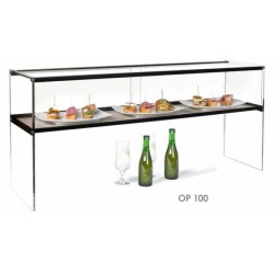 Vitrina neutra para pinchos OP Varias opciones Vitrinas Gómez - Catálogo Vitrinas Neutras