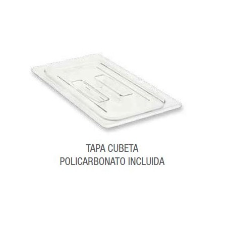 Comprar Vitrina para ingredientes Varias opciones ING y PZ Vitrinas Gómez en Pepebar